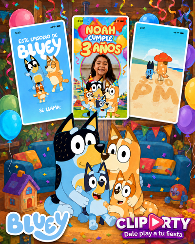 Hora de Jugar con Bluey 🐾💙🧡